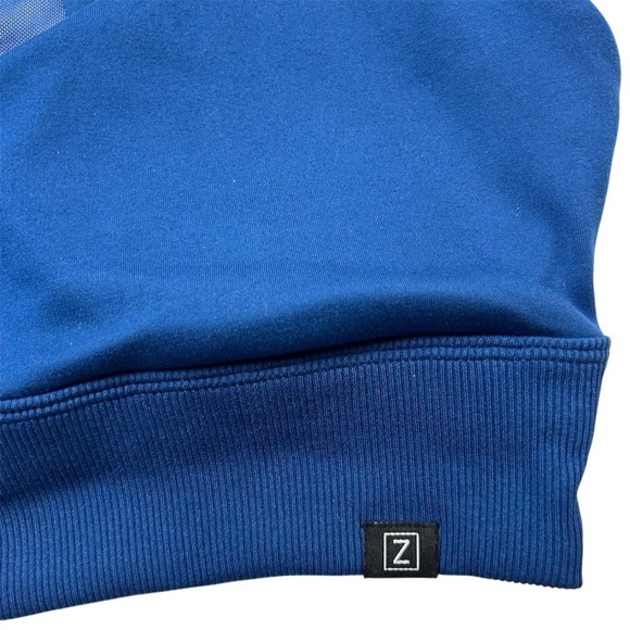 Zobha Women's High Support Sports Bra Blue Size M Adjustable Straps - Picture 4 of 5